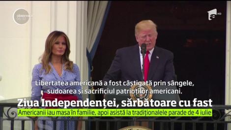Americanii s-au pregătit intens pentru cea mai importantă sărbătoare a lor: Ziua Independenţei!