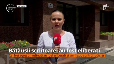 Bătăușii scriitoarei au fost eliberați. Scriitoarea și-a recuperat de la poliție autospeciala plină de cărți