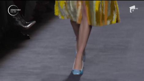 Karl Lagerfeld la săptămâna modei de la Paris. Acesta a realizat o colaborare cu o faimoasă casă de modă din Italia