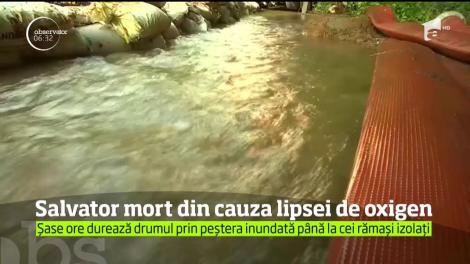 Un fost militar thailandez, care participa la operaţinile de salvare a celor 12 copii şi a antrenorului lor de fotbal, a murit.