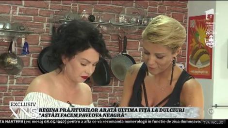 Regina Prăjiturilor va învață cum să faceți "Pavlova Neagră