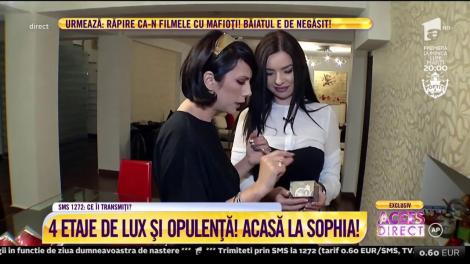 Acasă la cea mai excentrică artistă de la noi! Patru etaje de opulență!  Vila cu două bucătării și o cameră de Crăciun!