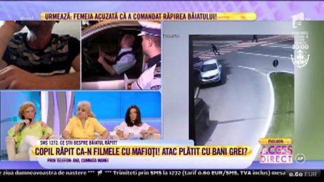 Copil răpit ca-n filmelel cu mafioți. Tatăl tânărului vorbește despre intregul incident
