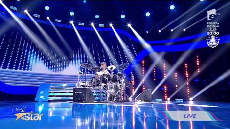 DaviN, fiul lui Călin Geambașu, muzică și dans pe scena "Next Star"