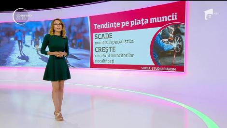 Jumătate dintre românii care lucrează câştigă salariul minim pe economie