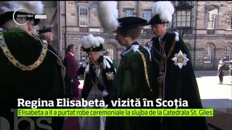 Regina Elisabeta, vizită în Scoția