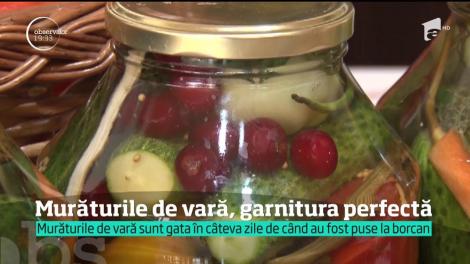 Murăturile de vară, garnitura perfectă