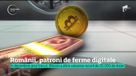 Românii, patroni de ferme digitale! Criptomonedele se tranzacționează pe piața online asemenea bursei de valori