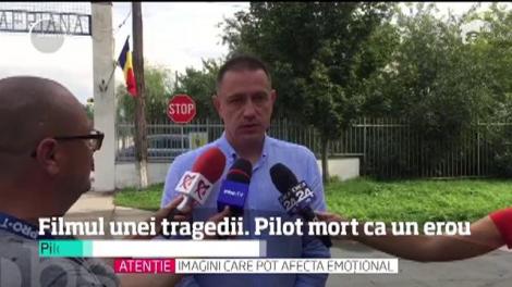 Filmul catrastrofei aviatice în care a murit Florin Rotaru! Imaginile care arată clar că acesta nu s-a catapultat ca să evite o tragedie de proporții uriașe