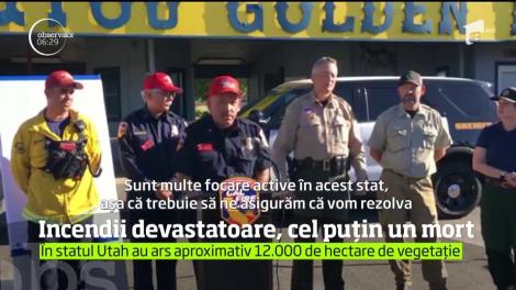 În Statele Unite, incendiile de vegetaţie fac ravagii. Sunt mii de oameni evacuaţi şi zeci de mii de hectare mistuite de flăcări