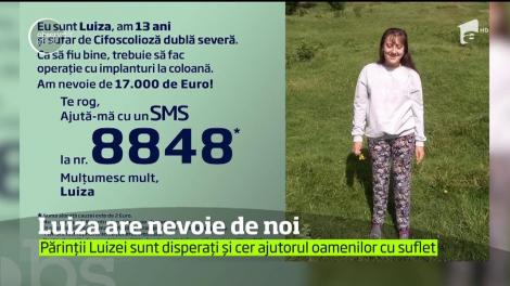 Vreau să ajut! Luiza vrea să meargă și să se joace ca un copil normal