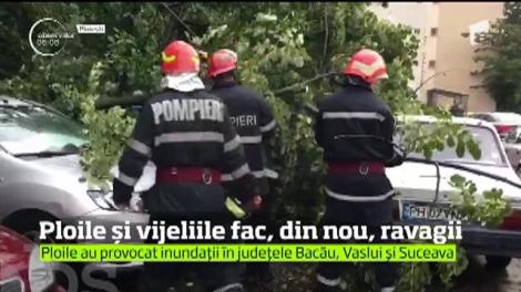 Ploile torenţiale şi inundaţiile au lovit din nou, în toată ţara. Nici Capitala nu a scăpat