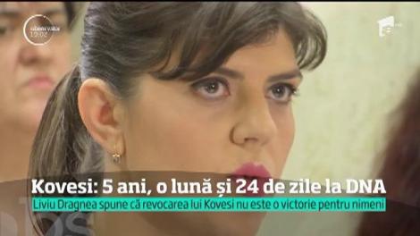 Laura Codruţa Kovesi nu mai este şefa DNA. Astăzi, butoiul cu pulbere a explodat. Klaus Iohannis a semnat decretul de revocare din funcţie
