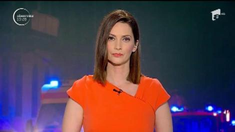 Un autocar plin cu elevi şi profesori din Belarus s-a răsturnat aseară &icirc;n judeţul Suceava