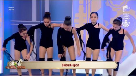 Clubul K-Sport, demonstrație de dans în platoul de la Neatza