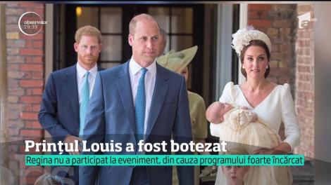 Este sărbătoare &icirc;n familia regală britanică. Fiul cel mic al prinţului William a fost botezat astăzi, &icirc;n cadrul unei ceremonii private