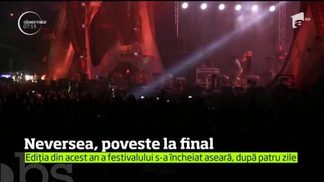 Festivalul Neversea a tras cortina. Au fost patru zile şi patru nopţi de libertate şi petreceri electrizante pe ritmurile celor mai în vogă DJ din lume