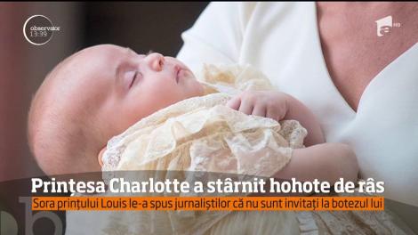 Prinţesa Charlotte ştie să se facă remarcată