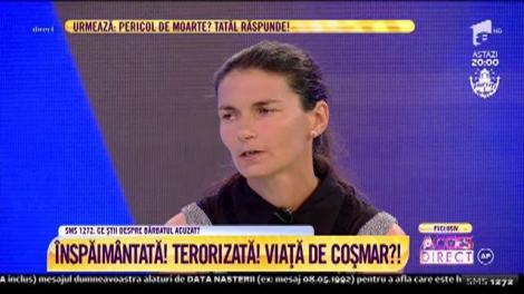 Trăiește iadul pe pământ! O femeie de 38 de ani este terorizată de tatăl copiilor ei. „Este pornit să mă omoare”