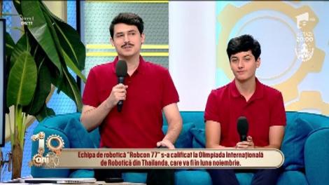 Echipa de robotică "Robcon 77" s-a calificat la Olimpiada Internațională de Robotică din Thailanda