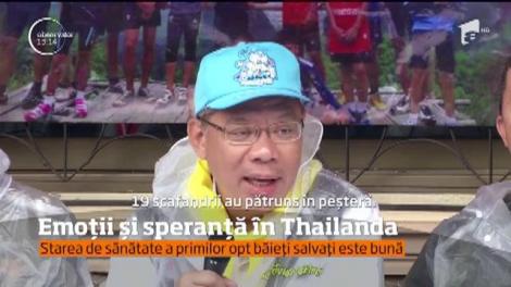 Miracolele continuă în Thailanda. Încă doi copii au fost salvaţi, în urmă cu scurt timp, din peştera în care era blocaţi de 2 săptămâni şi jumătate