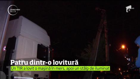 Accident spectaculos în cartierul Ferentari din Capitală