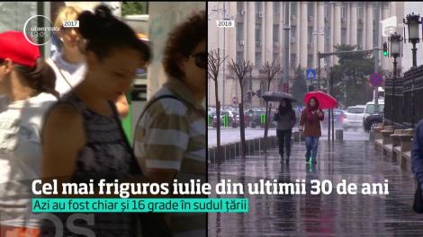 Vremea a ieșit din toate tiparele! Luna lui Cuptor, cea mai friguroasă din ultimii 34 de ani. Care este explicația