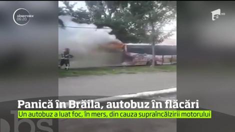 Au fost momente de panică pe un bulevard aglomerat din Brăila