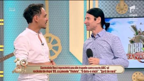 Muzica trupei "Sarmalele Reci", un amestec original și eclectic de rock'n'roll, funk, jazz și folclor