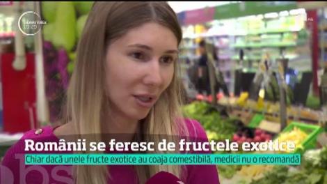 Rom&acirc;nii se feresc de fructele exotice. Cum se consumă fructul dragonului, guava sau castravetele african