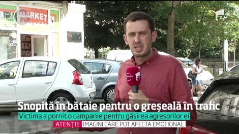 O t&acirc;nără din Capitală a fost umilită şi bătută de doi agresori, un bărbat şi o femeie, cărora le-a tăiat calea din greşeală