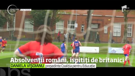 Peste şase mii de tineri români pleacă în fiecare an la studii în străinătate, iar cei mai mulţi nu se mai întorc