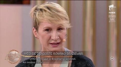 Antonio și Daniela, meci de dragoste româno-braziliană: "L-am remarcat pentru că îmi plăcea cum dansa"