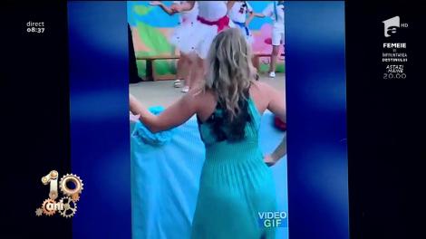 S-a dat singur de gol. Ce a FILMAT tatăl unui copil la serbarea școlară de sfârșit de an!