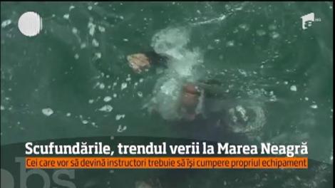 Noul trend în materie de distracţie la malul mării îl reprezintă scufundările