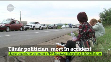 Un tânăr care peste câteva zile ar fi împlinit 28 de ani şi-a pierdut viaţa, într-un accident rutier