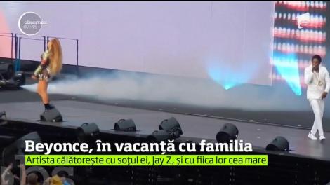 Deşi este extrem de solicitată în plan muzical, Beyonce caută să se implice cât mai mult în viaţa celor trei copii ai săi
