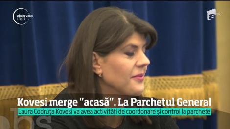 Laura Codruţa Kovesi va schimba sediul DNA cu cel al Parchetului General