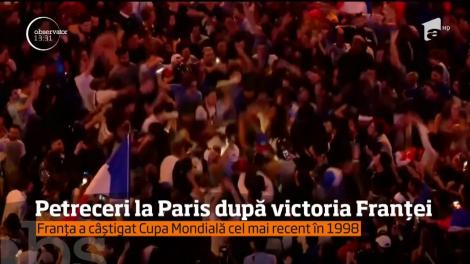 Victoria Franţei în semifinala cu Belgia a devenit motiv de sărbătoare la Paris
