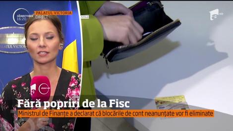 Blocarea conturilor de către ANAF, una dintre măsurile care stârnesc revoltă în rândul românilor, va fi eliminată