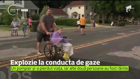 O explozie puternică a zguduit un oraş din statul Wisconsin