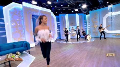 Andi Cristescu & Crazy Band, show de zile mari in platoul "Neatza"