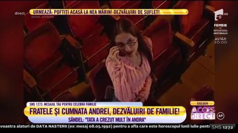 Fratele celebrei Andra, Săndel Mihai și Aurora, soția lui, și-au deschis sufletele: „Sunt bucuros că am un copil de nouă ani”