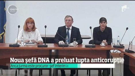 Noua șefă DNA a preluat lupta anticorupție