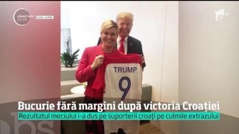Bucurie fără margini după victoria Croației la Campionatul Mondial de Fotbal