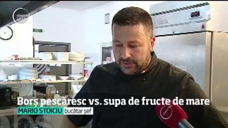 Meniul de pe litoral a evoluat odată cu pretenţiile turiştilor. De la borş de peşte şi storceag, bucătarii au trecut la supe exotice cu fructe de mare.