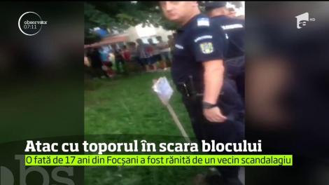 Şcene şocante într-un bloc din Focşani
