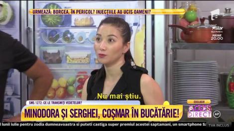Minodora și Serghei, coșmar în bucătărie! Chef Minh i-a pus la grea încercare
