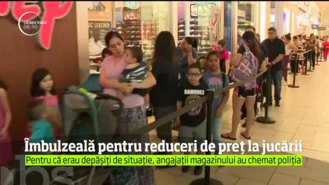 Haos într-un magazin din Marea Britanie