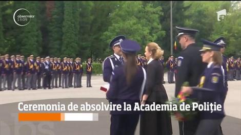 Emoţii mari, de dimineaţă, pentru absolvenţii Academiei de Poliţie "Alexandru Ioan Cuza"